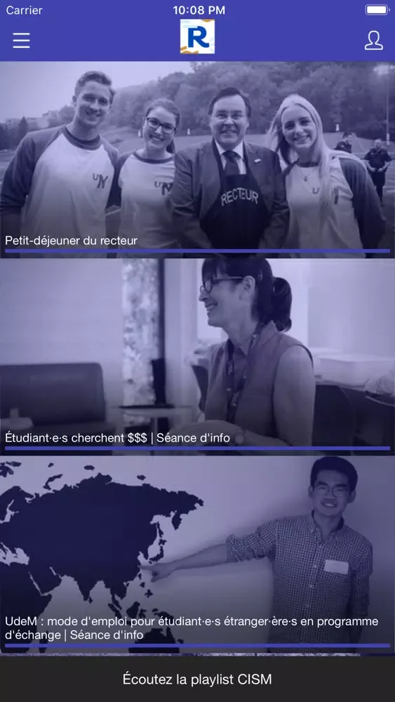Rentrée UdeM Screenshots