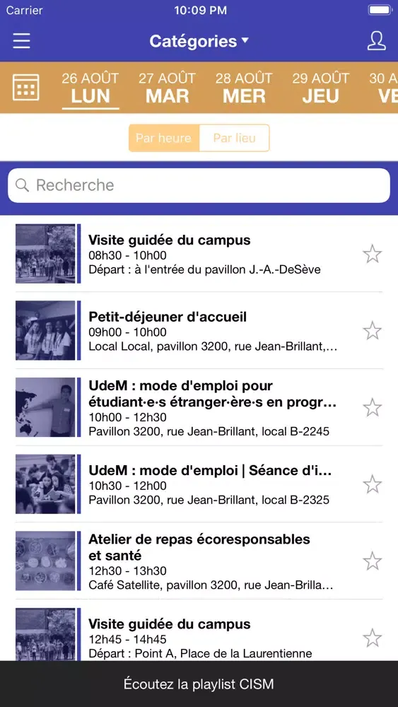 Rentrée UdeM Screenshots