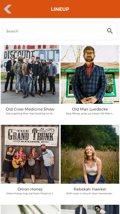 Mariposa Folk Festival Screenshots