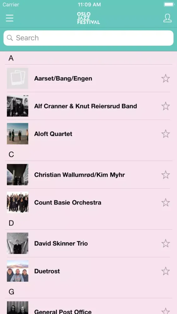 Capturas de pantalla de Oslo Jazz Festival 2019