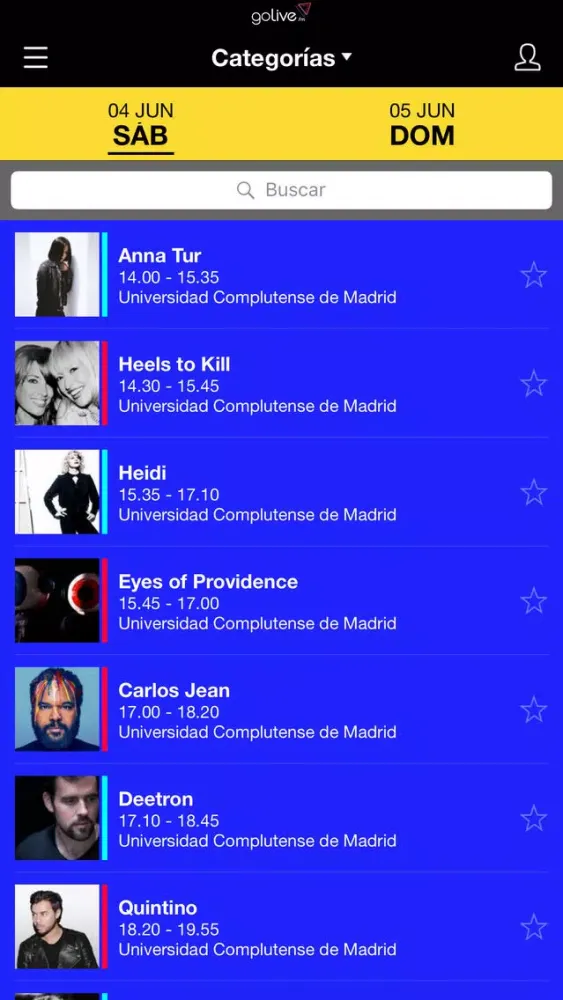 Screenshot di Festival Utopia