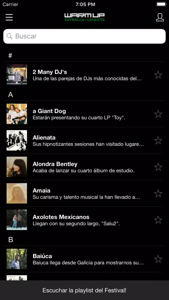 WARM UP Estrella de Levante Screenshots