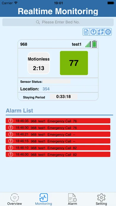 Realtime Pulse Checking System Screenshots