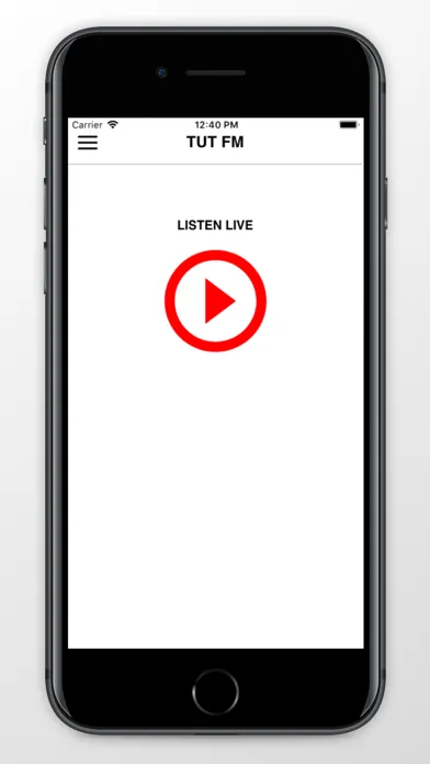 Ảnh chụp màn hình của TUT FM