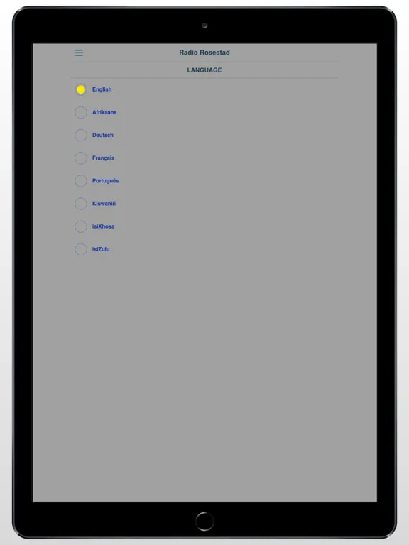 Capturas de pantalla de Radio Rosestad iPad 
