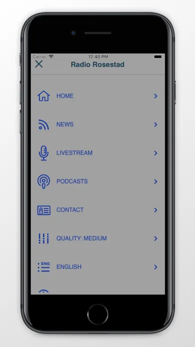 Capturas de pantalla de Radio Rosestad