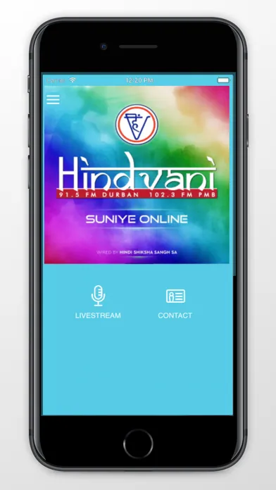 Ảnh chụp màn hình của Hindvani FM