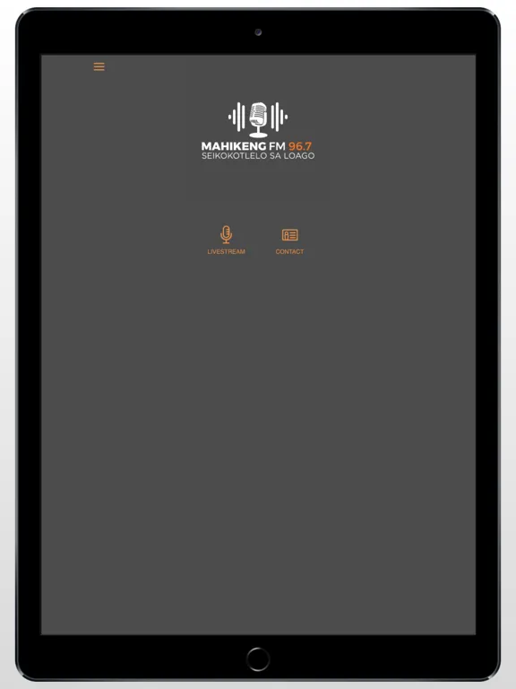 Capturas de pantalla de Mahikeng FM 96.7 iPad 
