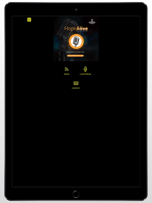 Captures d'écran de Hope Alive Radio iPad 