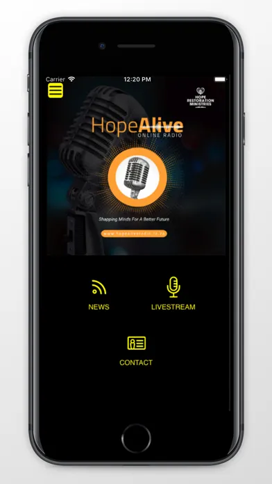 Captures d'écran de Hope Alive Radio