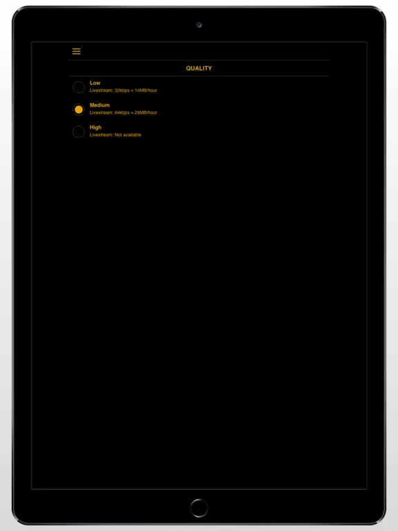 Ảnh chụp màn hình của OBOWO COMMUNITY RADIO iPad 