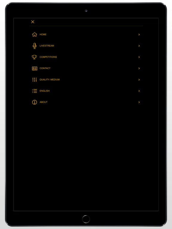Ảnh chụp màn hình của OBOWO COMMUNITY RADIO iPad 
