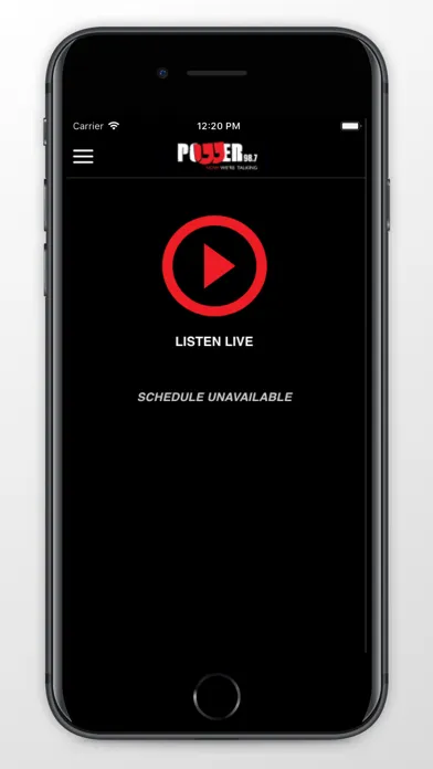 Tangkapan layar Power 98.7