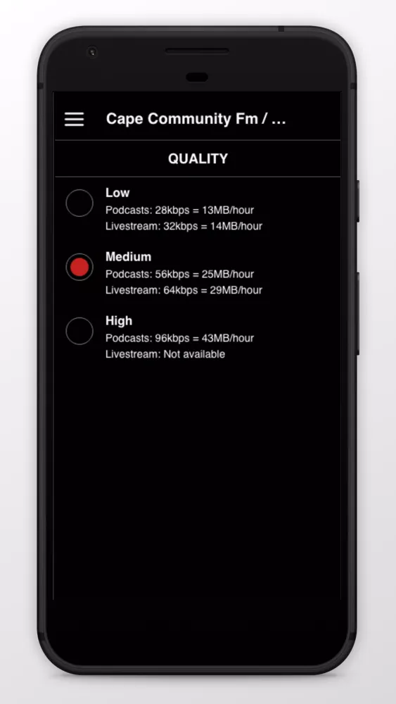CCFM سکرین شاٹس