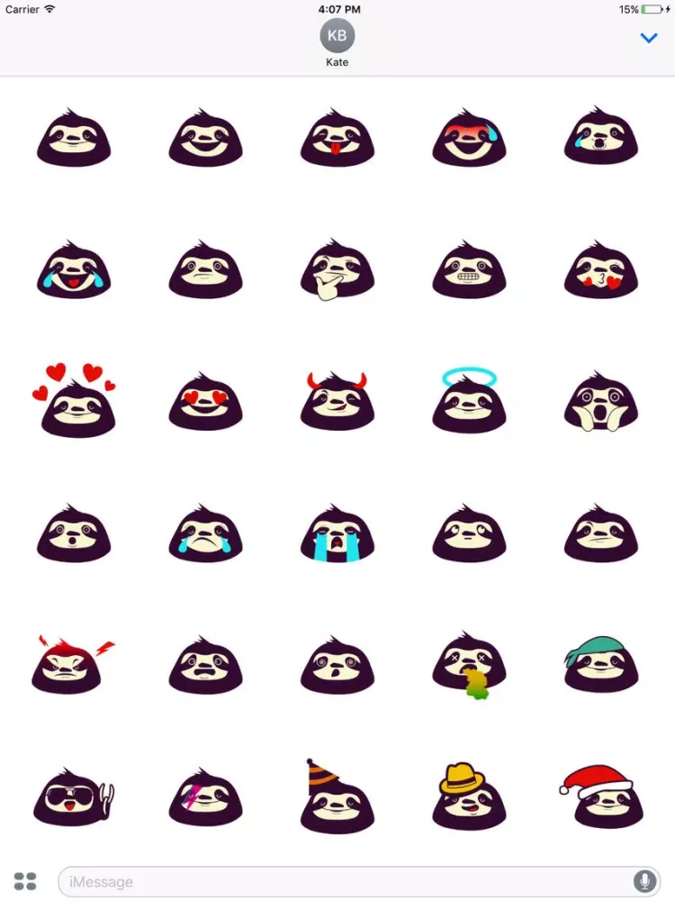 صور Leaf Music Stickers - Leafy Emojis iPad 
