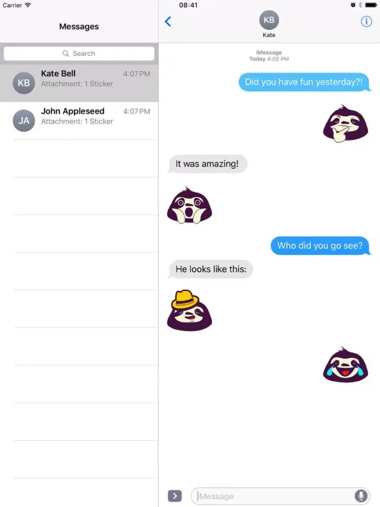 صور Leaf Music Stickers - Leafy Emojis iPad 