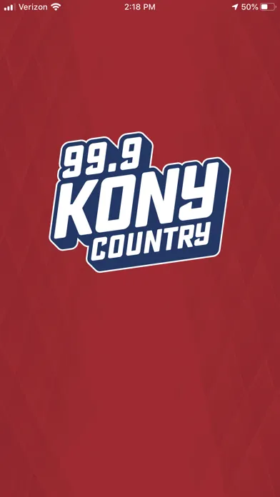 Capturas de tela do KONY Radio