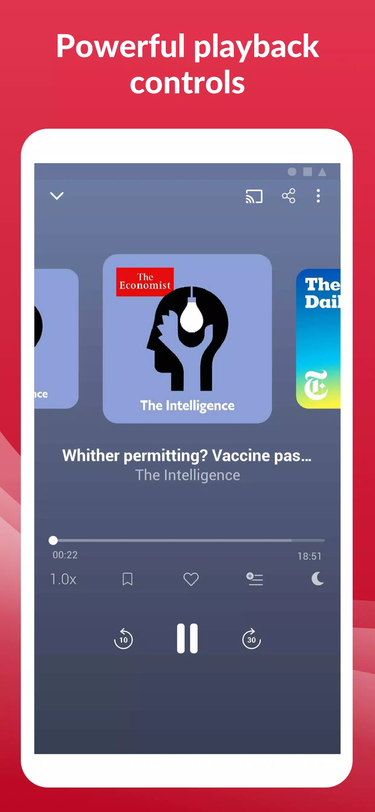 Offline Podcast App: Player FM Screenshots