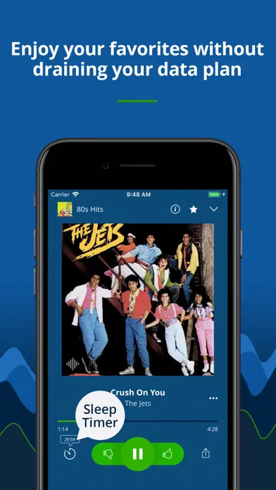 Captures d'écran de Radio Tunes - great music 24/7