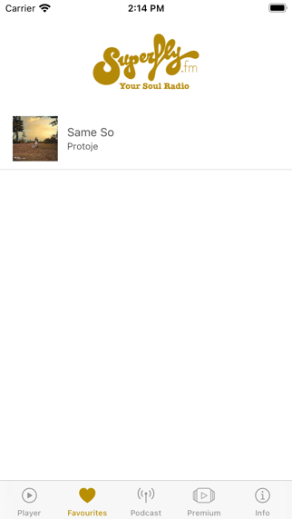 Screenshot di Radio Superfly