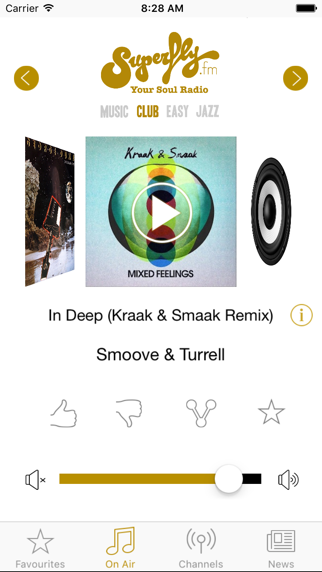 Screenshot di Radio Superfly