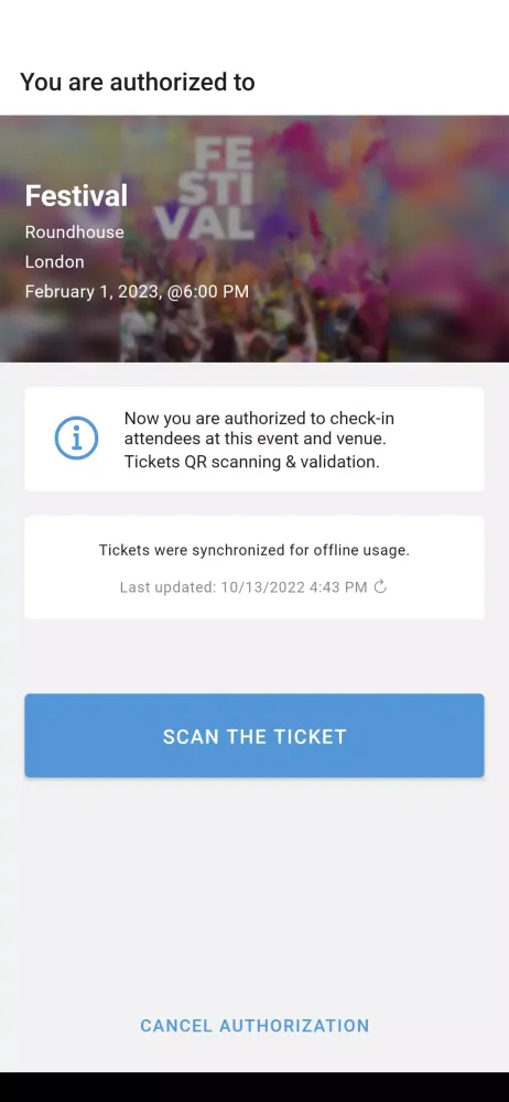 Tangkapan layar Scan At The Gate