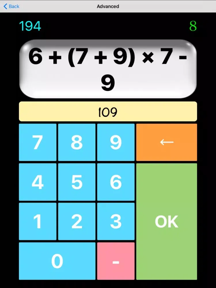 Math Wars - Mental Calculation Game With Infinite Problems iPad  Screenshots