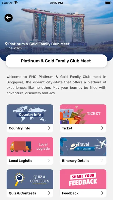 Tangkapan layar FMC Connect