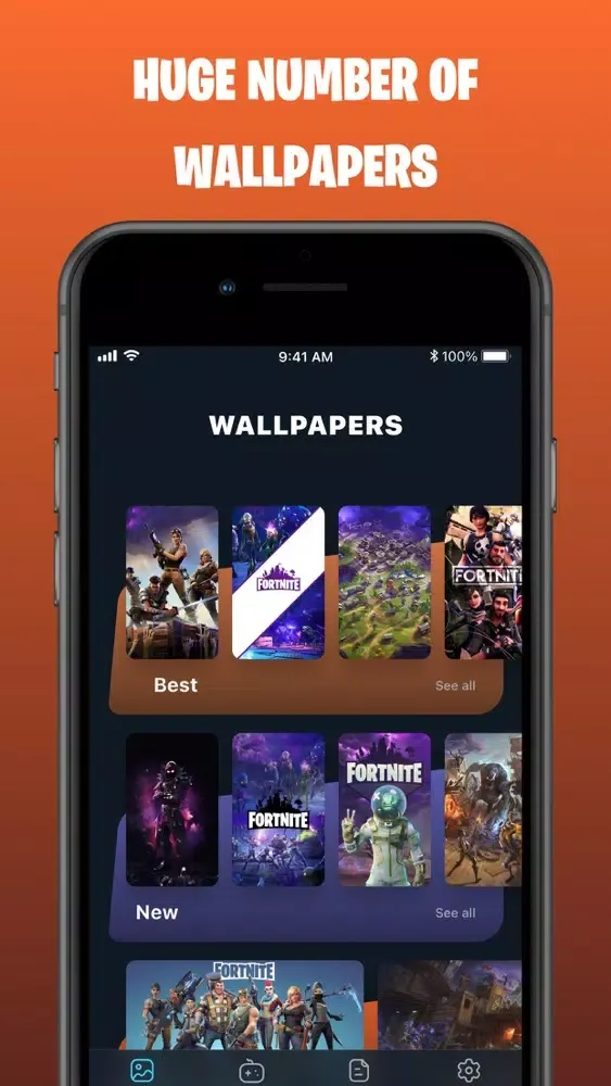 HD Wallpapers fo­r Fortnite應用截圖