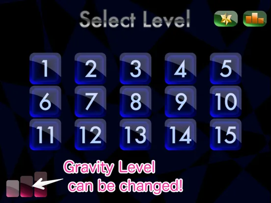 Gravox - Change the Gravity! iPad  Screenshots