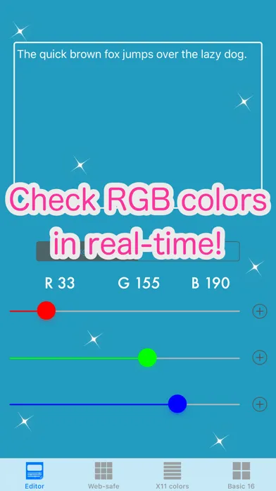 Captures d'écran de RGB checker - Check Colors!