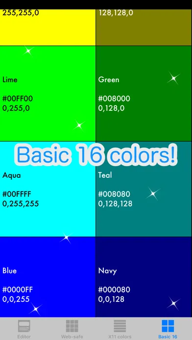 Captures d'écran de RGB checker - Check Colors!