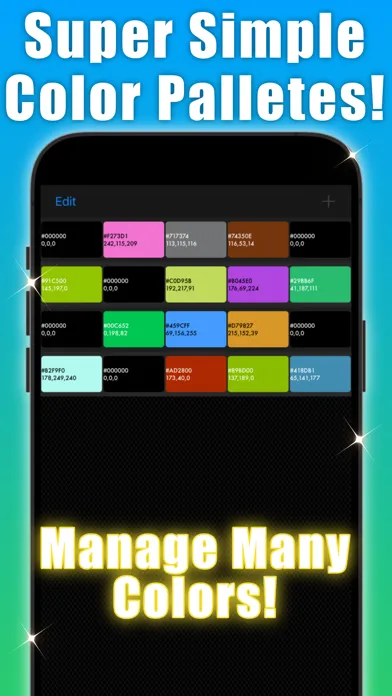Ảnh chụp màn hình của RGB palette - Check Colors!