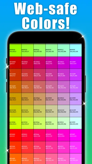 Ảnh chụp màn hình của RGB palette - Check Colors!