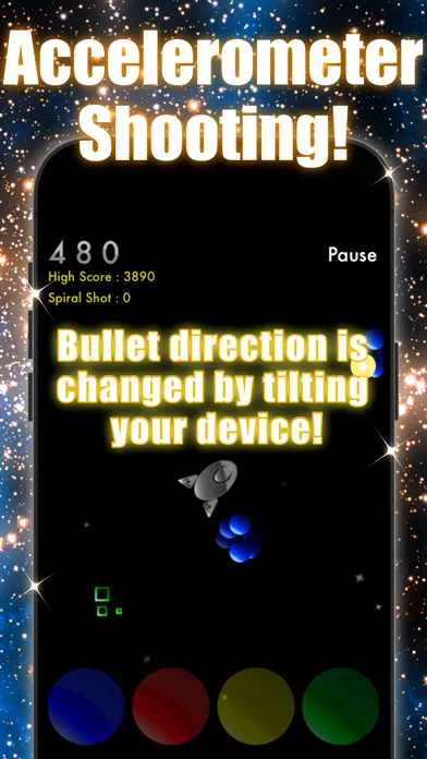 Capturas de tela do Spread X - with Accelerometer!