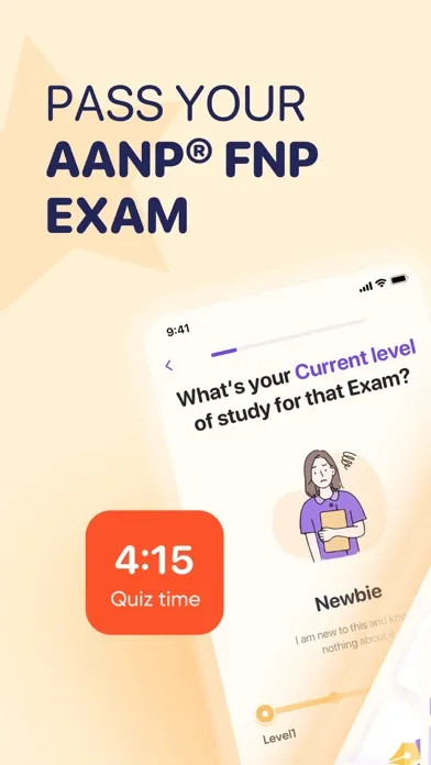 Zrzuty ekranu FNP Exam Prep: 2024