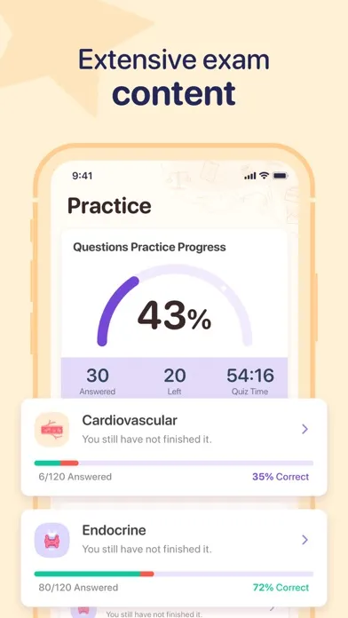 Zrzuty ekranu FNP Exam Prep: 2024