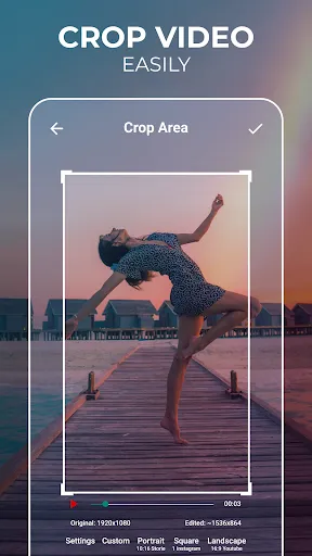Crop, Cut & Trim Video Editor Screenshots