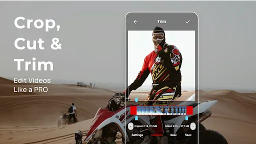 Crop, Cut & Trim Video Editor Screenshots