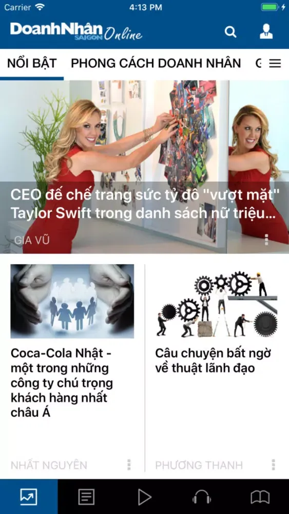 Doanh Nhân Sài Gòn Online应用截图
