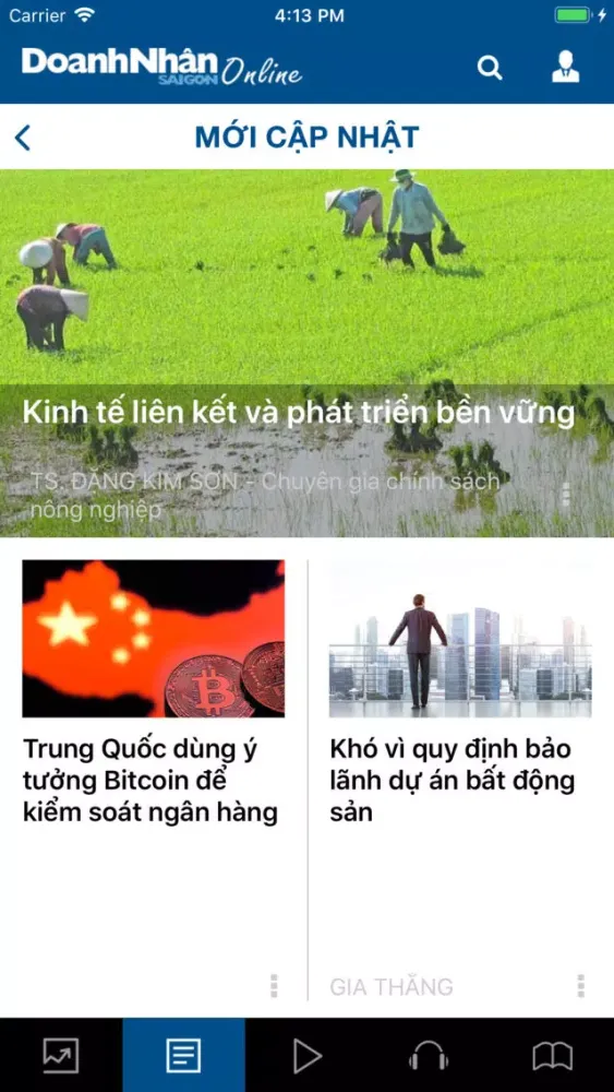 Doanh Nhân Sài Gòn Online应用截图