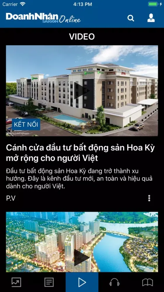 Doanh Nhân Sài Gòn Online应用截图