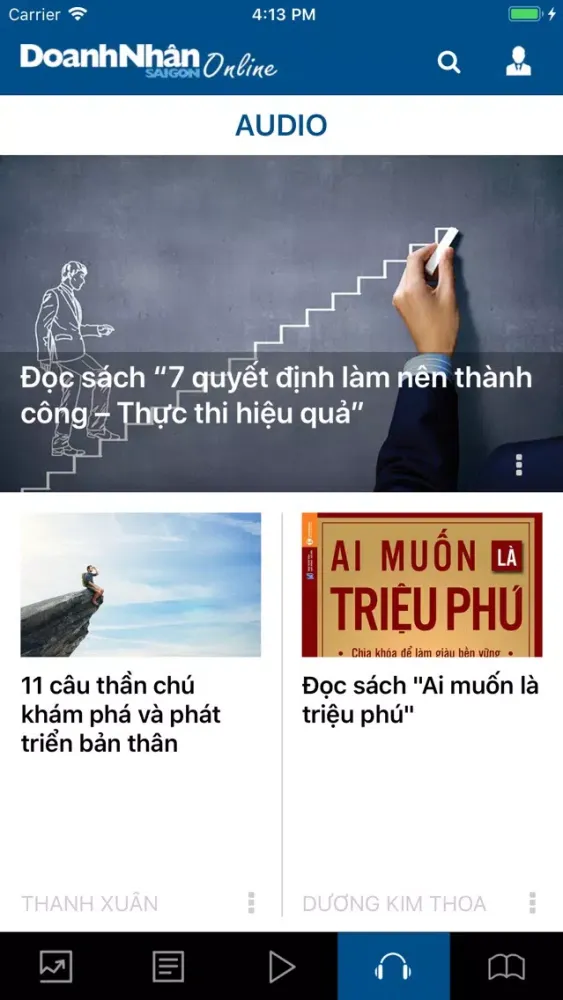 Doanh Nhân Sài Gòn Online应用截图