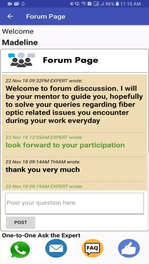 Fiber Optic Hub Screenshots