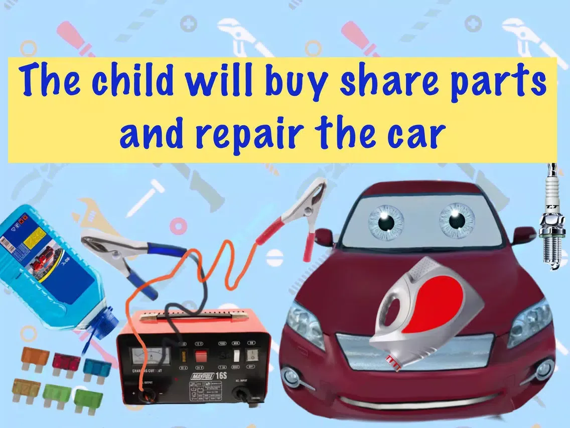 Ảnh chụp màn hình của Busy kid: adventures cars iPad 