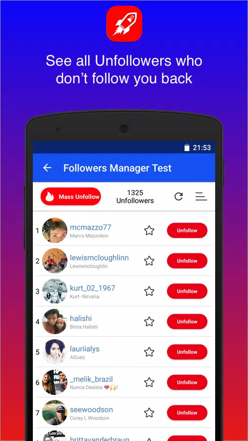 Followers Chief的應用截圖1
