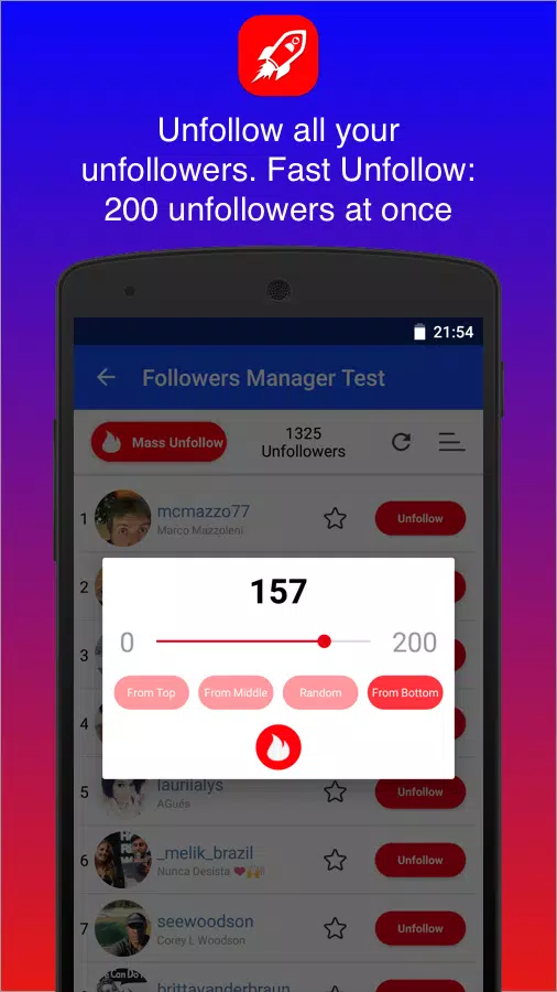 Followers Chief的應用截圖2