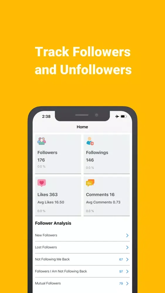 Insights- Follower Analyzer 스크린샷