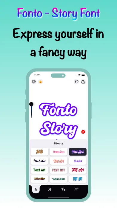 Fonto - Story font Instagram Screenshots