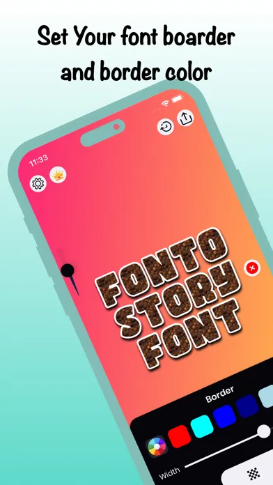 Fonto - Story font Instagram Screenshots